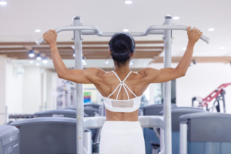 Pull-Up - woman doing pull-up